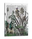 Flor De Flores Silvestres, Impresión Del Libro De Caballos - Fab Funky | Cuadro decorativo de Canvas Lab