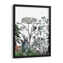 Flor De Flores Silvestres, Búho - Fab Funky | Cuadro decorativo de Canvas Lab