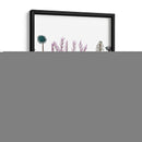 Flor De Flores Silvestres, Pájaro Caracol - Fab Funky | Cuadro decorativo de Canvas Lab