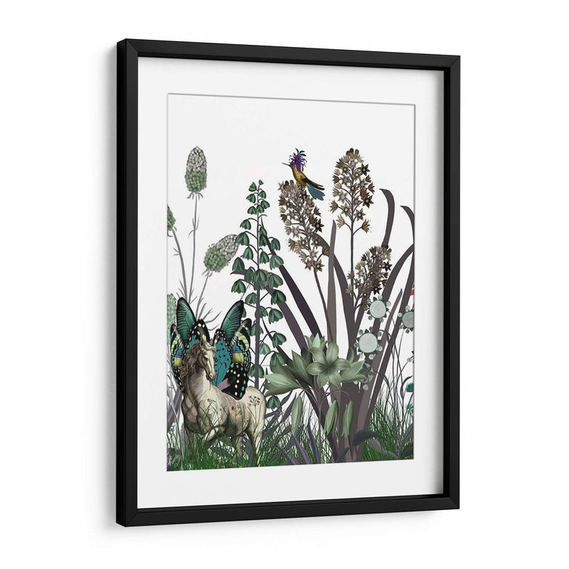 Flor De Flores Silvestres, Caballo - Fab Funky | Cuadro decorativo de Canvas Lab