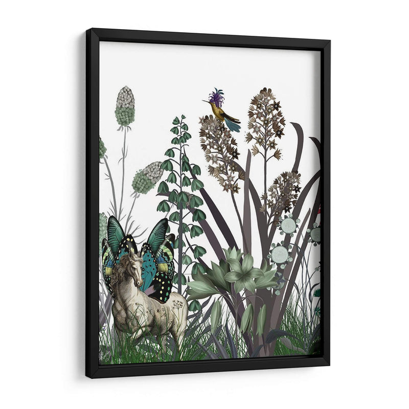 Flor De Flores Silvestres, Caballo - Fab Funky | Cuadro decorativo de Canvas Lab