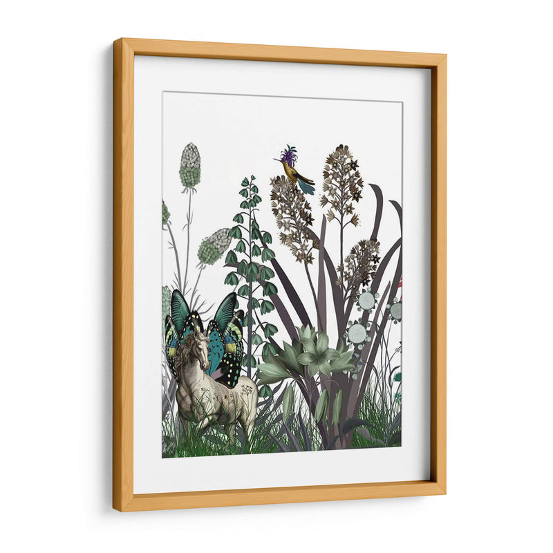 Flor De Flores Silvestres, Caballo - Fab Funky | Cuadro decorativo de Canvas Lab