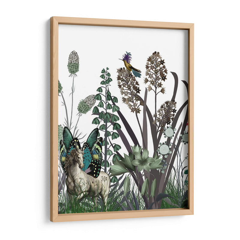 Flor De Flores Silvestres, Caballo - Fab Funky | Cuadro decorativo de Canvas Lab