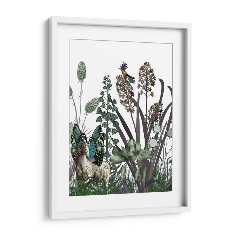 Flor De Flores Silvestres, Caballo - Fab Funky | Cuadro decorativo de Canvas Lab