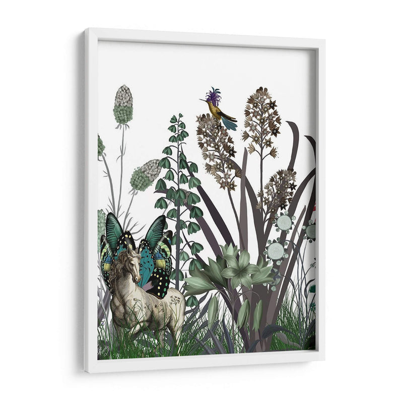 Flor De Flores Silvestres, Caballo - Fab Funky | Cuadro decorativo de Canvas Lab