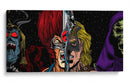 Thundercats vs He-Man | Cuadro decorativo de Canvas Lab
