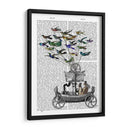 Impresión De Libro De Bote De Aves - Fab Funky | Cuadro decorativo de Canvas Lab