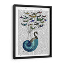 Impresión Del Libro De Globo De Aire Caliente De Ganso - Fab Funky | Cuadro decorativo de Canvas Lab