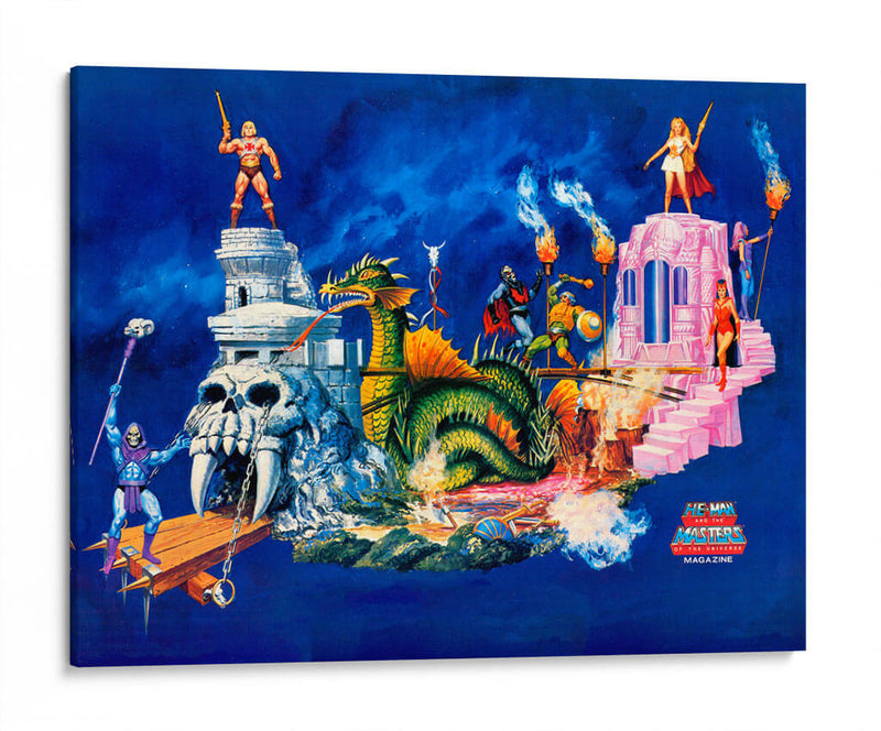 He-Man y los Maestros del Universo | Cuadro decorativo de Canvas Lab