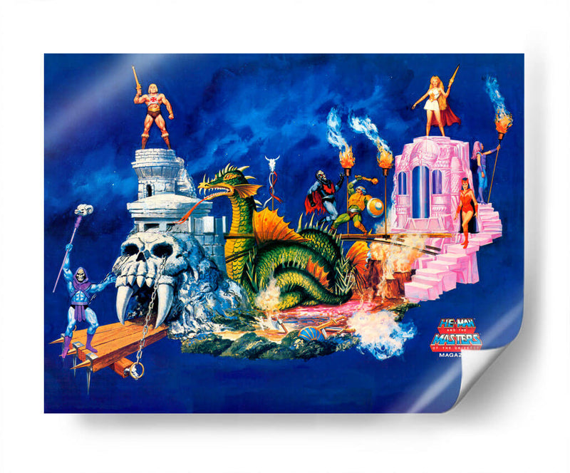 He-Man y los Maestros del Universo | Cuadro decorativo de Canvas Lab