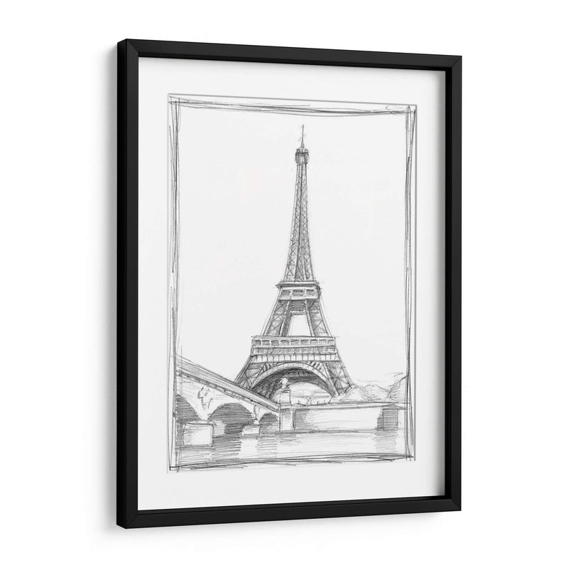 Torre Eiffel Desde El Sena. - Ethan Harper | Cuadro decorativo de Canvas Lab