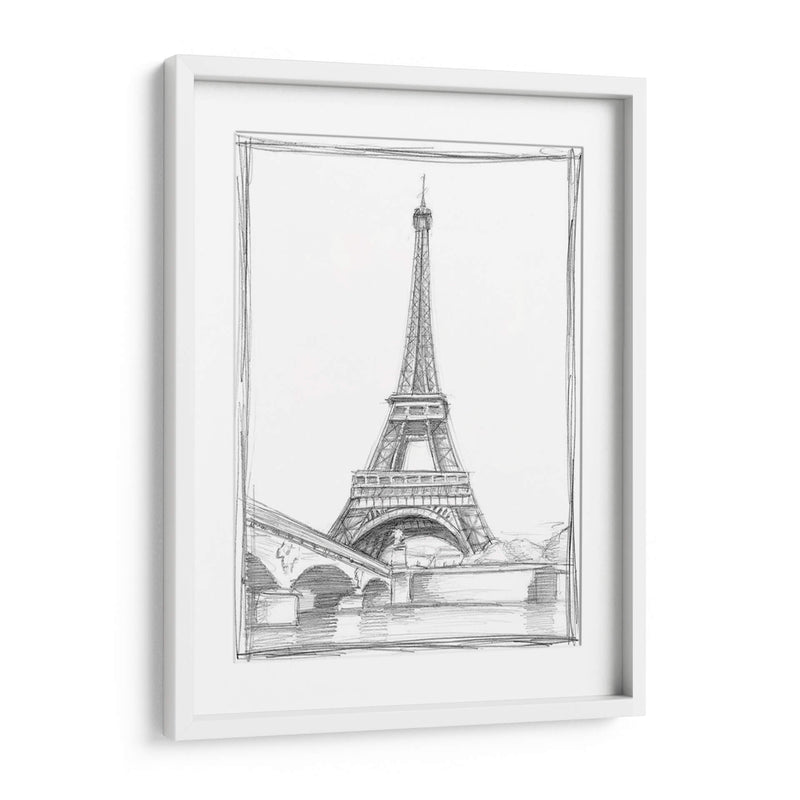 Torre Eiffel Desde El Sena. - Ethan Harper | Cuadro decorativo de Canvas Lab