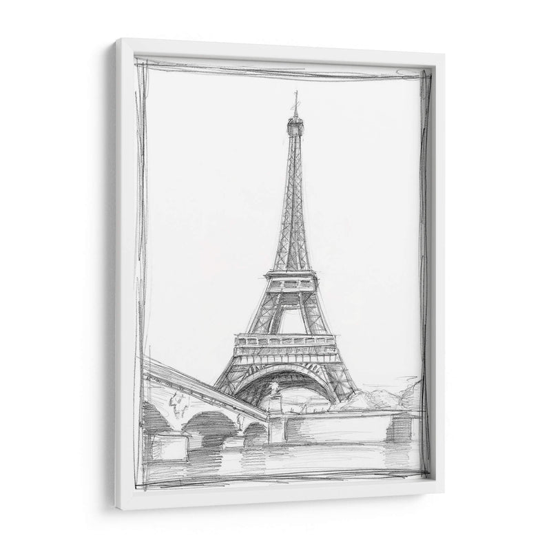 Torre Eiffel Desde El Sena. - Ethan Harper | Cuadro decorativo de Canvas Lab