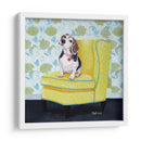 Beagle En Amarillo - Nina Ramos | Cuadro decorativo de Canvas Lab
