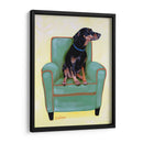 Dobie En Verde - Nina Ramos | Cuadro decorativo de Canvas Lab