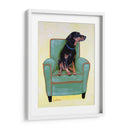 Dobie En Verde - Nina Ramos | Cuadro decorativo de Canvas Lab