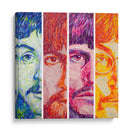 4 Leyendas | Cuadro decorativo de Canvas Lab