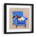 Springer En Azul - Nina Ramos | Cuadro decorativo de Canvas Lab