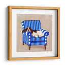 Springer En Azul - Nina Ramos | Cuadro decorativo de Canvas Lab