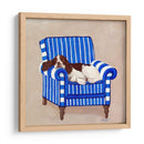 Springer En Azul - Nina Ramos | Cuadro decorativo de Canvas Lab