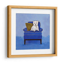 Westie En Azul - Nina Ramos | Cuadro decorativo de Canvas Lab