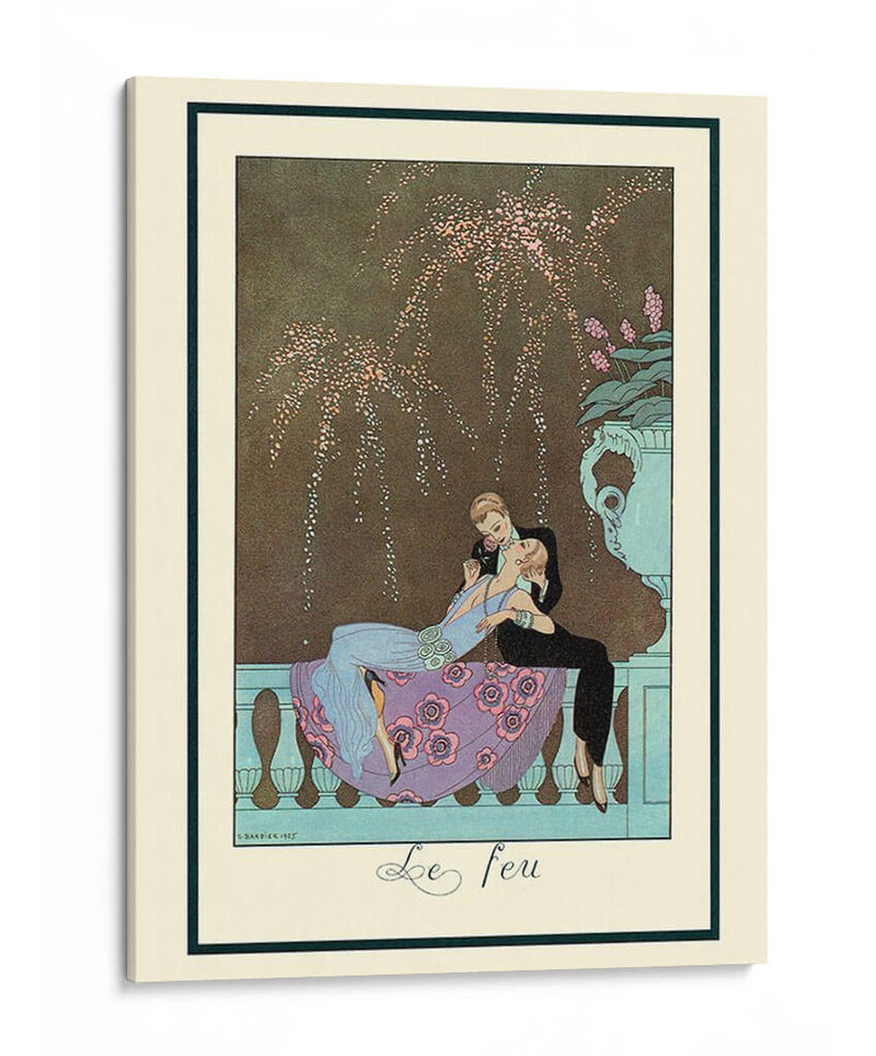 Le Feu - George Barbier | Cuadro decorativo de Canvas Lab