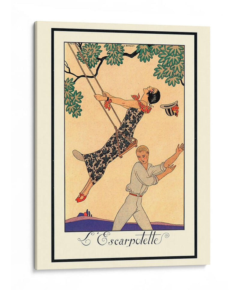 Escarpoteette - George Barbier | Cuadro decorativo de Canvas Lab