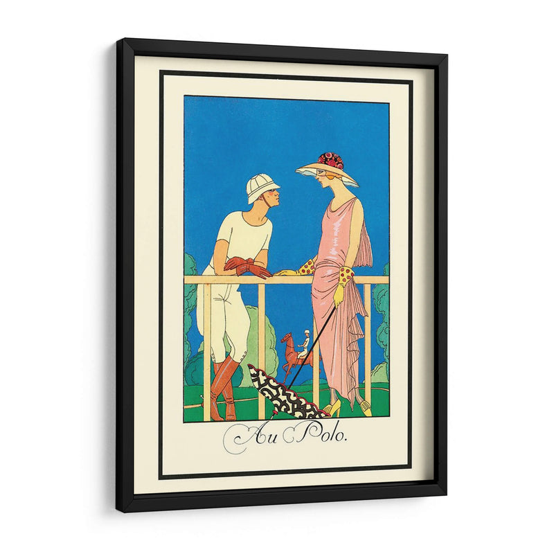 Au Polo - George Barbier | Cuadro decorativo de Canvas Lab