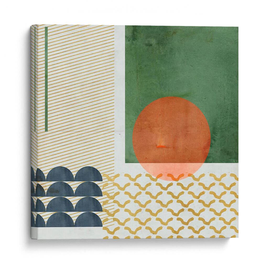 Soleil Rouge V - Melissa Wang | Cuadro decorativo de Canvas Lab