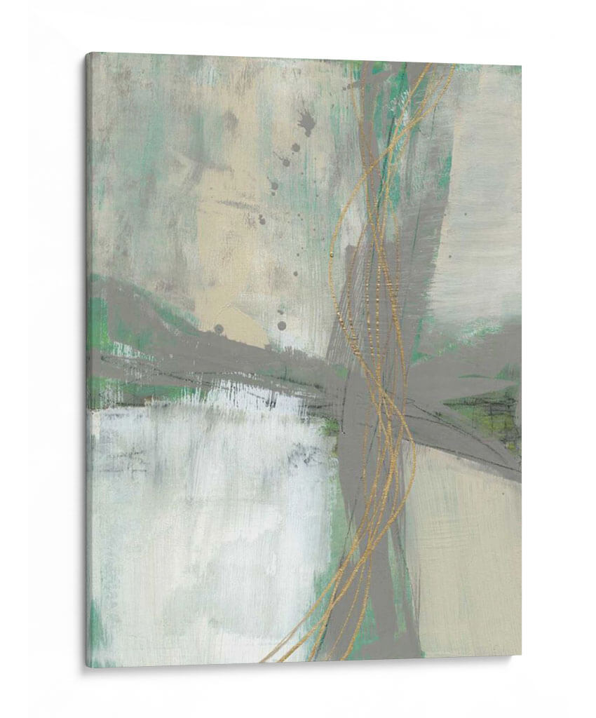 Weave Golden Ii - Jennifer Goldberger | Cuadro decorativo de Canvas Lab