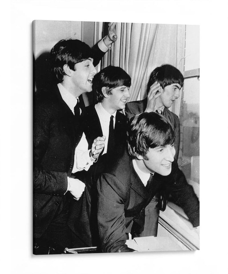 Llegando al Hotel Plaza | Cuadro decorativo de Canvas Lab