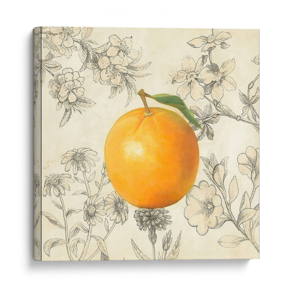 Naranja Y Botánicos - Megan Meagher | Cuadro decorativo de Canvas Lab