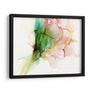Bloom Rosa Y Turquesa I - Jennifer Goldberger | Cuadro decorativo de Canvas Lab