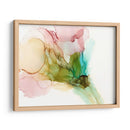 Rosa Y Turquesa Bloom Ii - Jennifer Goldberger | Cuadro decorativo de Canvas Lab