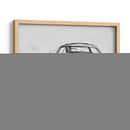 Sketch De Coche Clásico Iii - Jacob Green | Cuadro decorativo de Canvas Lab