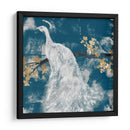 Peacock Blanco En Índigo Ii - Jennifer Goldberger | Cuadro decorativo de Canvas Lab