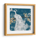 Peacock Blanco En Índigo Ii - Jennifer Goldberger | Cuadro decorativo de Canvas Lab