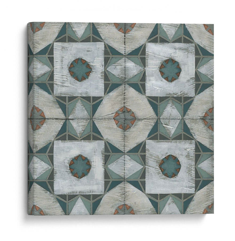 Verdigris Tile Iii - June Erica Vess | Cuadro decorativo de Canvas Lab