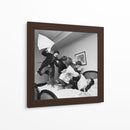 Pelea de Almohadas | Cuadro decorativo de Canvas Lab
