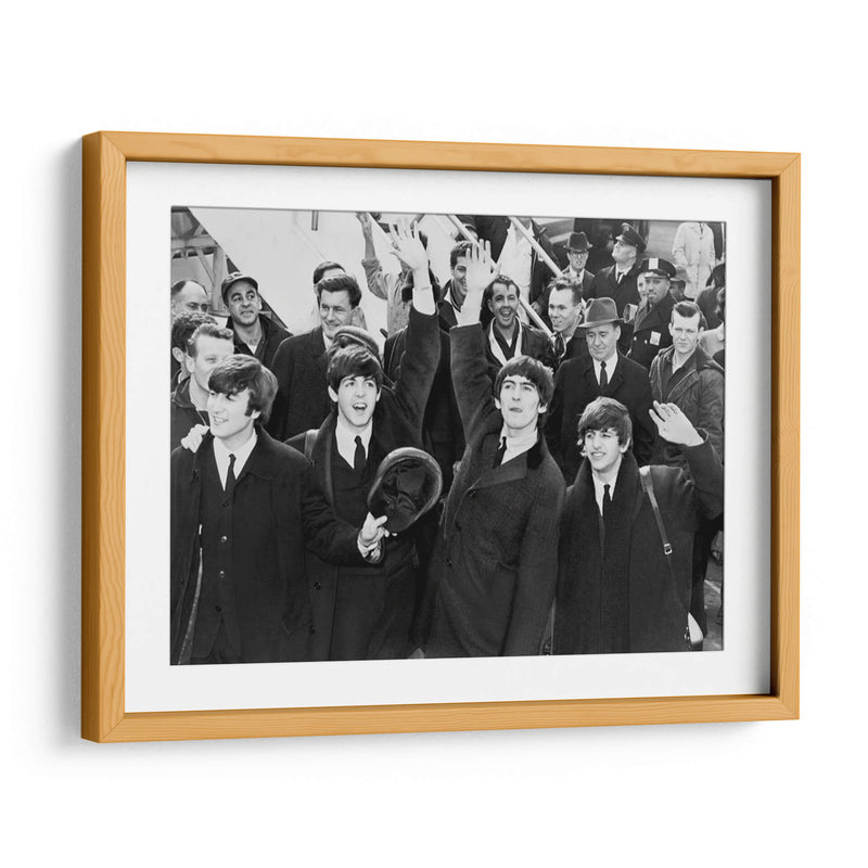 The Beatles en América | Cuadro decorativo de Canvas Lab