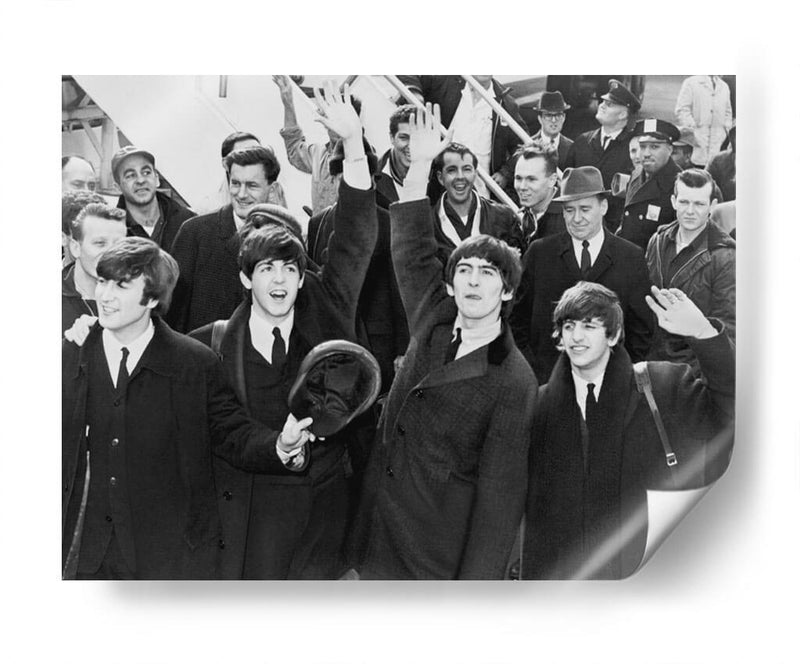 The Beatles en América | Cuadro decorativo de Canvas Lab