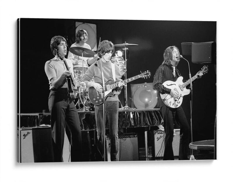 The Beatles en vivo | Cuadro decorativo de Canvas Lab