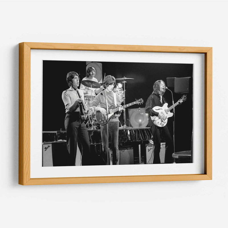 The Beatles en vivo | Cuadro decorativo de Canvas Lab