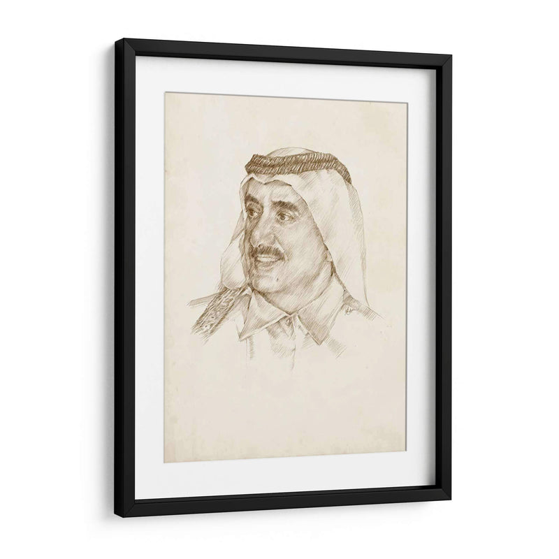 Late Sheikh Maktoum Bin Rashid Al Maktoum - Ethan Harper | Cuadro decorativo de Canvas Lab