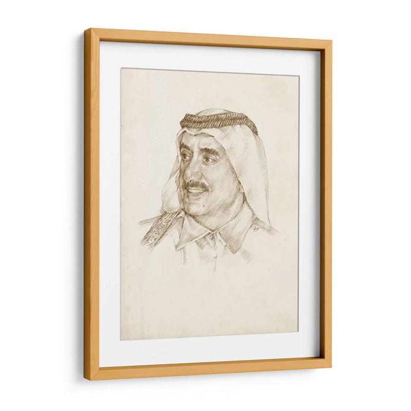 Late Sheikh Maktoum Bin Rashid Al Maktoum - Ethan Harper | Cuadro decorativo de Canvas Lab