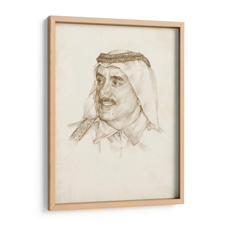 Late Sheikh Maktoum Bin Rashid Al Maktoum - Ethan Harper | Cuadro decorativo de Canvas Lab