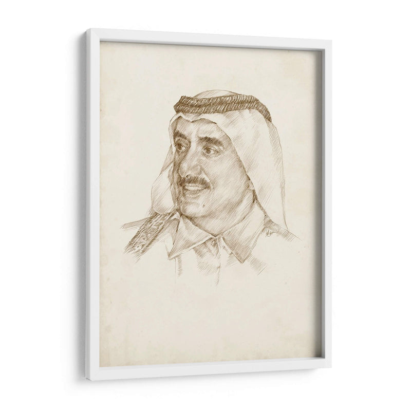 Late Sheikh Maktoum Bin Rashid Al Maktoum - Ethan Harper | Cuadro decorativo de Canvas Lab