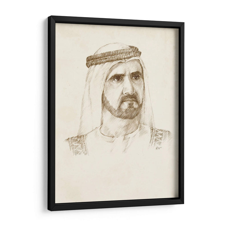 Sheikh Mohammed Bin Rashid Al Maktoum - Ethan Harper | Cuadro decorativo de Canvas Lab