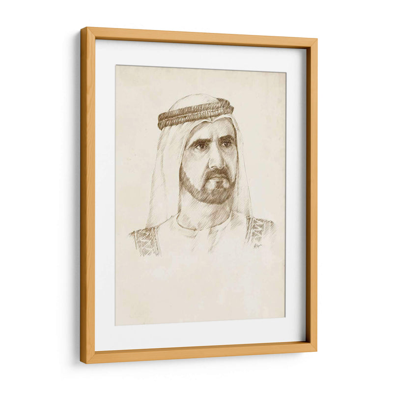 Sheikh Mohammed Bin Rashid Al Maktoum - Ethan Harper | Cuadro decorativo de Canvas Lab