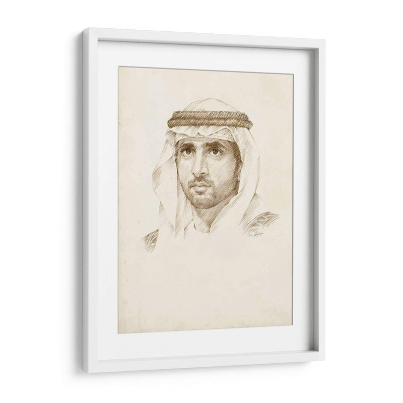 Sheikh Hamdan Bin Mohammed Bin Rashid Al Maktoum - Ethan Harper | Cuadro decorativo de Canvas Lab